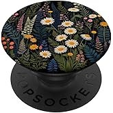 Wildflower Flowers Design Floral Daisy Flower PopSockets Adhesive PopGrip
