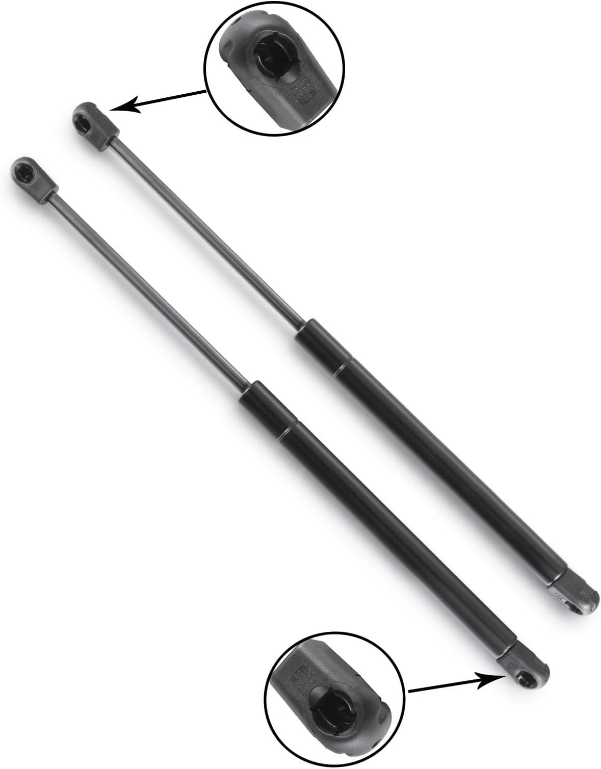Pair Gas Struts Lift Support Springs for TT Coupe 1.8T 1998-2006 Tailgate Boot RICH CAR