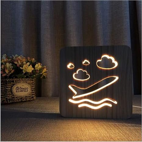 led sculpture table lamp
