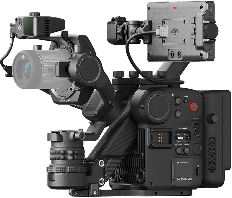 DJI Ronin 4D 6K Gimbal Camera 4-Axis Stabilization Full Frame ProRes RAW LiDAR