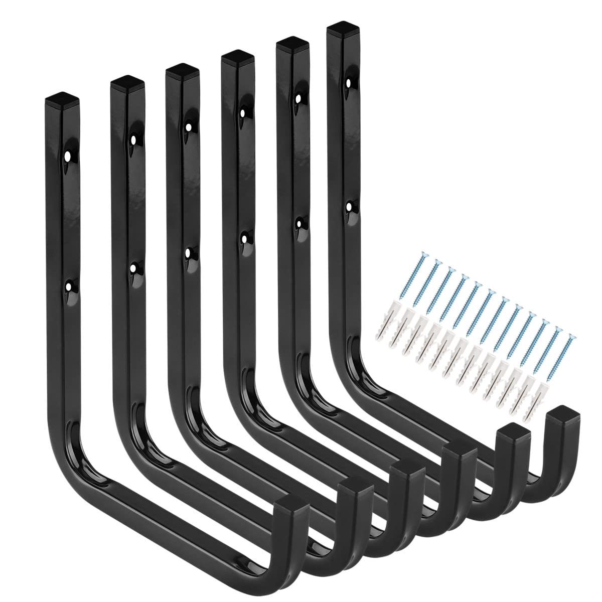 Garage Storage Hooks, 16 CM Heavy Duty Wall Mount Utility Hanger