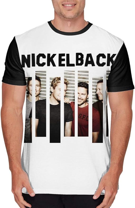 Amazon Co Jp ニッケルバック カナダ ロックバンド メンズ Tシャツ半袖 夏 Oネックシンプル カジュアル 大人のtシャツ 服 ファッション小物