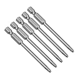 uxcell 5 Pcs 4mm PH2 Magnetic Phillips Screwdriver