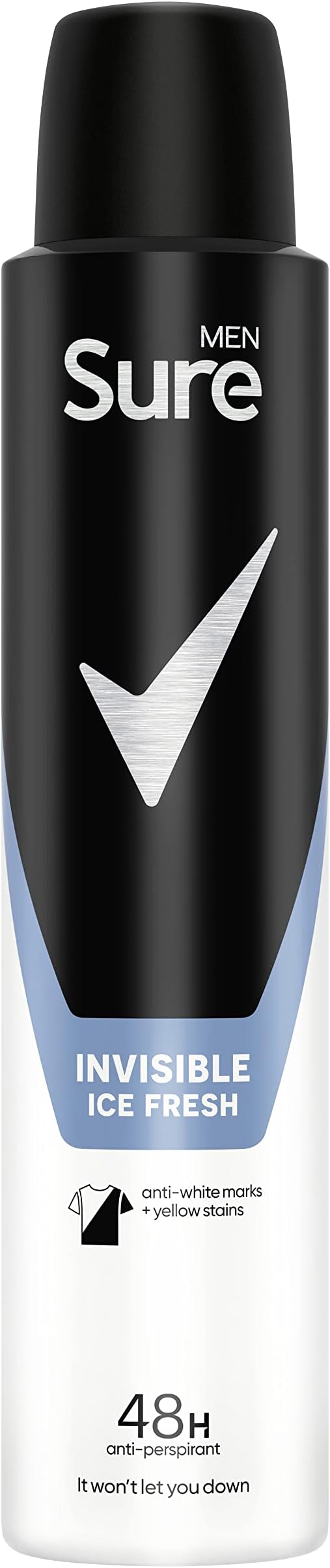 Sure Men Invisible Ice Fresh Anti-Perspirant Aerosol 200ml 48hr Protection