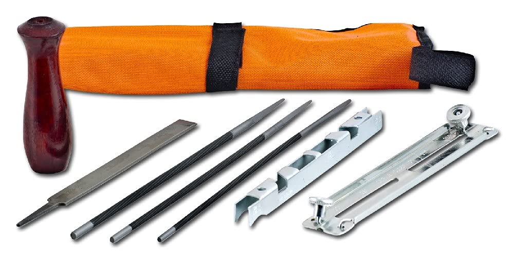Arnold 1194-X1-0030 File Set for Sharpening Chainsaw Blades Packaged in a Bundle
