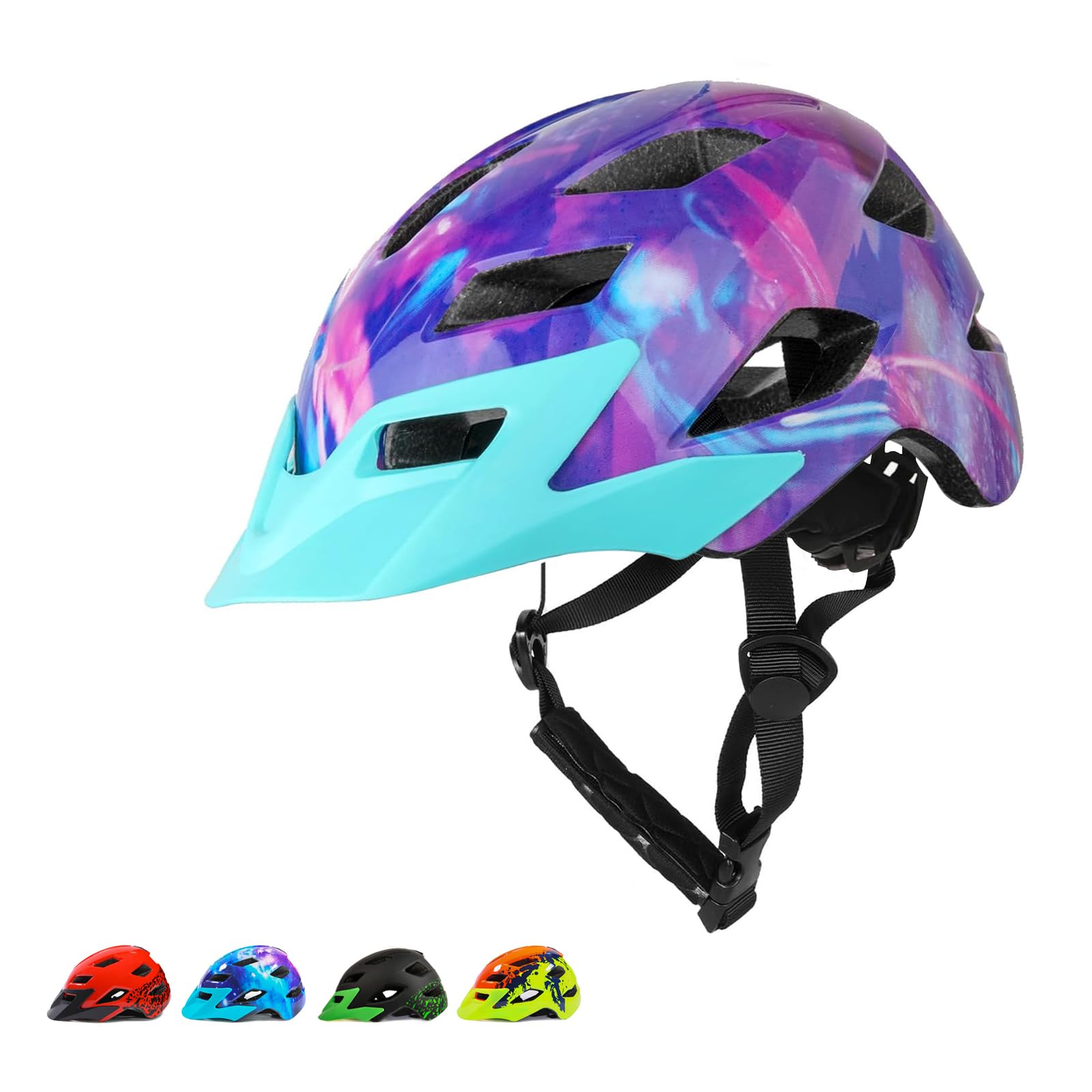 Kids Helmet, Boys Girls Bike Helmet Ages 3-13 Multi-Sport Children Helmet for Bicycle Scooter Skating Cycling