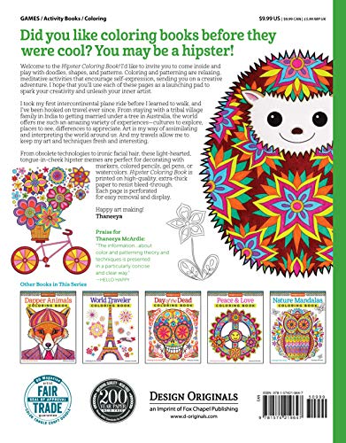 Hipster Coloring Book (Design Originals) - //medicalbooks.filipinodoctors.org