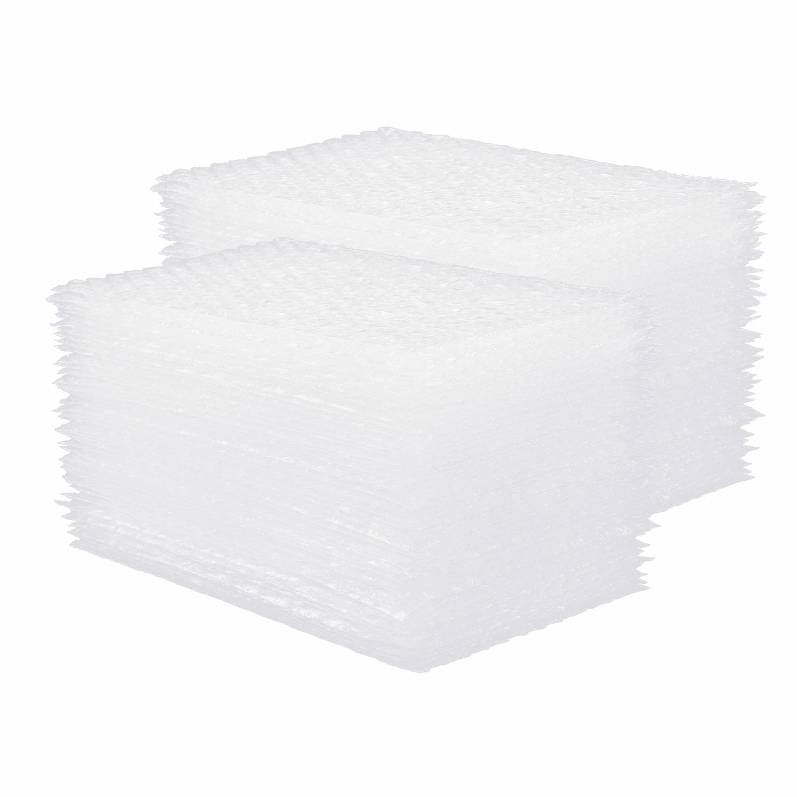 Photo 1 of 100pcs Bubble Pouches Wrap, 6'' x10'' Clear Bubble Pouch Bags for Fragile, Double Walled Moving Supplies Bubble Out Bags for Storage Wrapping, Dishes China Plates, Shipping and Packing
