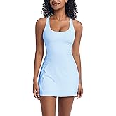 Tennis Dress for Women Workout Dress with Built-in Bra & Shorts Pockets for Athletic Exercise Golf