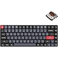 Keychron K3 Pro Wireless Custom Mechanical Keyboard, 75% Layout QMK/VIA Programmable Bluetooth/Wired RGB Ultra-Slim with Hot-swappable Gateron Low-Profile Brown Compatible with Mac Windows Linux