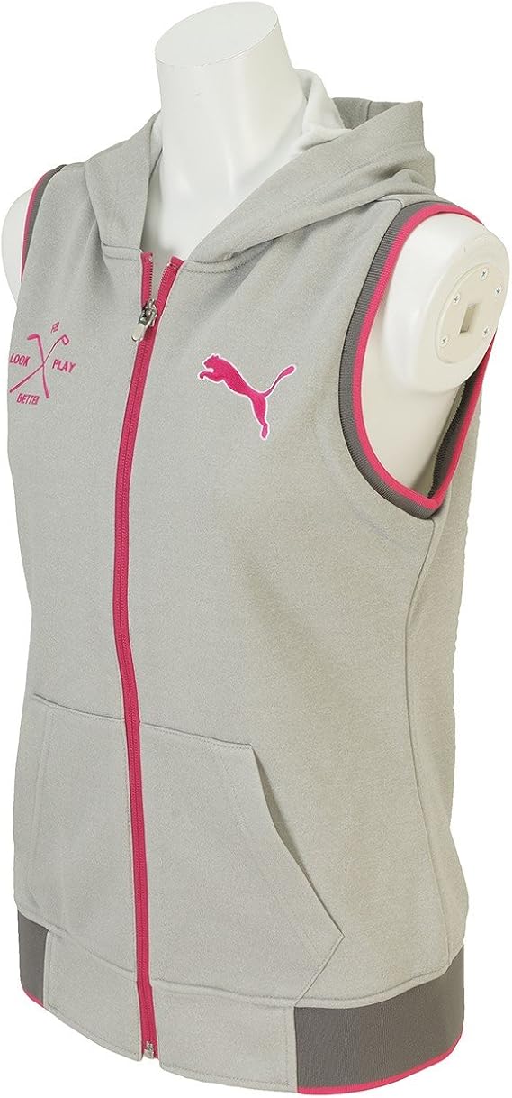 Amazon プーマ Puma レディース ゴルフウェア ゴルフw フルジップスウェットベスト ０２ｎｖ ｍ ベスト 通販