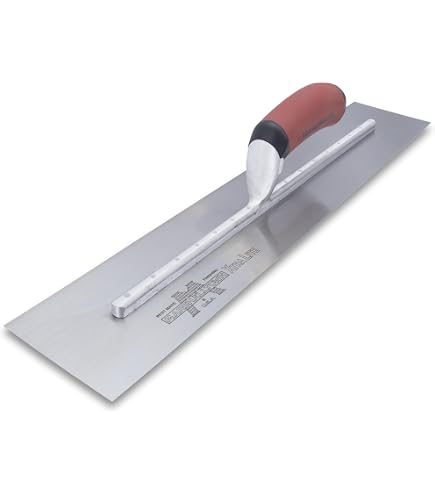 thumbnail image 2 of Goldblatt Industries G06942 18" X 4" Professional Finishing Trowel - Hardened Steel Blade With Cross-Ground Face 2 of 11