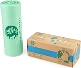 GREENER WALKER 6L Compostable Bin Liners 150 Bags EN13432 OK Compost HOME view 4