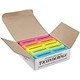 Ticonderoga Wedge Erasers, Neon Colors, 30 Count, Class Pack
