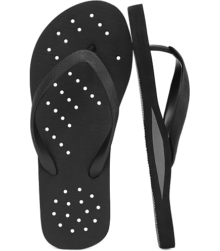 Amazon.com | STQ Shower Shoes Women Non-Slip Beach Flip Flops with