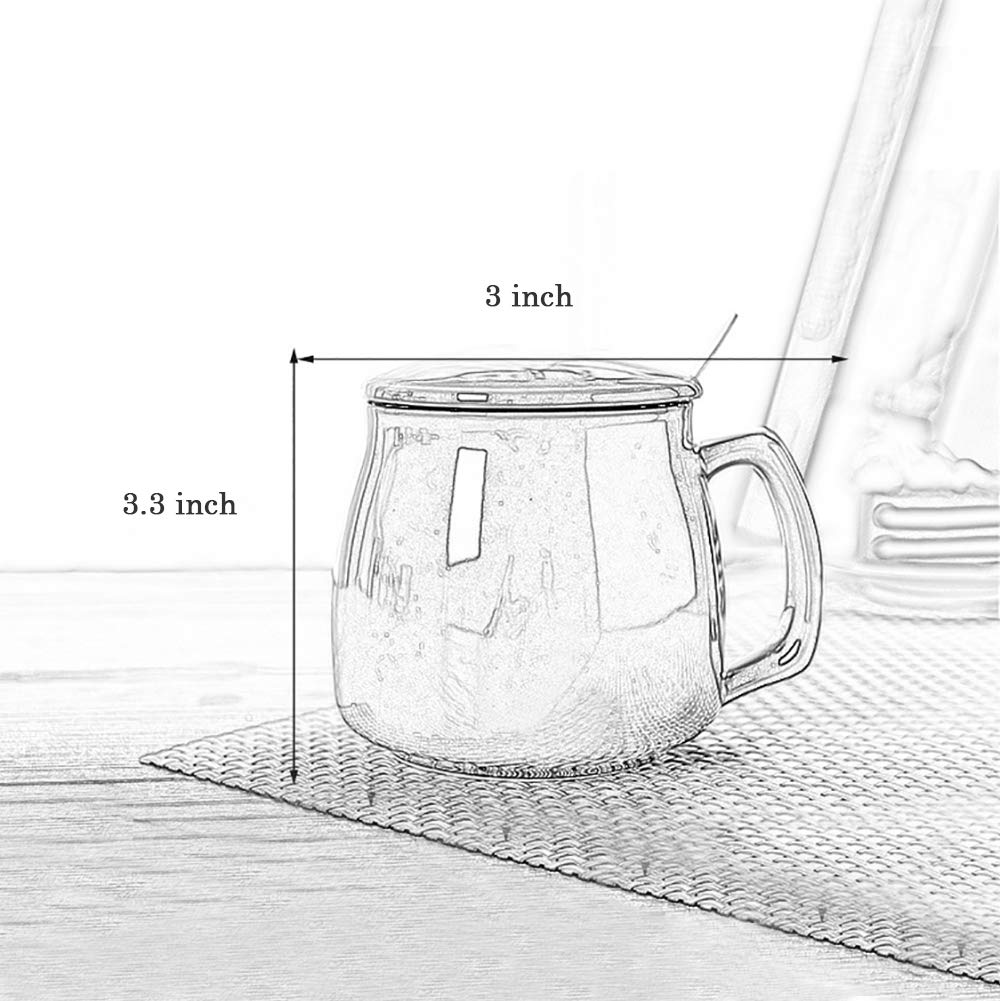 Hwagui Enamel Big Coffee Mug With Lid L Buy Online In Jamaica At Desertcart