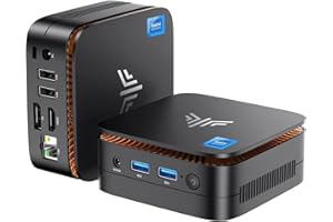 KAMRUI Mini PC E1, W-11 Pro 12th N95 Mini Desktop Computers (up to 3.4GHz), Mini PC 16GB RAM 1TB SSD, Desktop PC Support 4K HDMI+DP, Mini Computer with Dual WiFi, Business Home Office