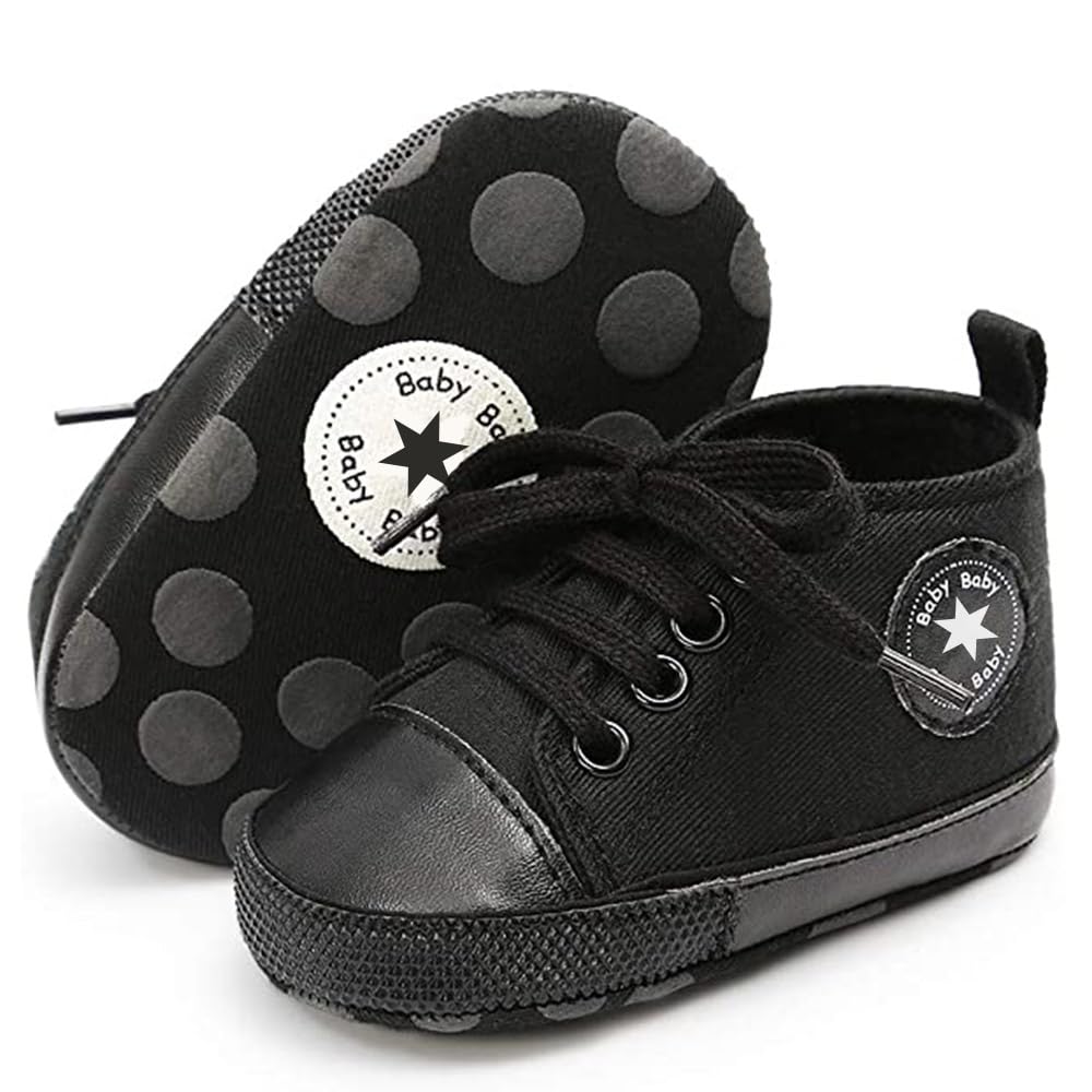 KKIIDDSS Unisex Baby Girls Boys Canvas High-top