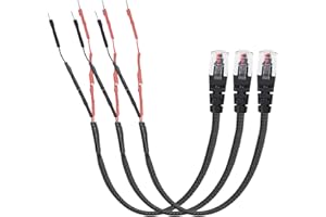 Sousery 3PCS RJ11 Replacement Mirror Wire Power Cord for Uniden Radar Detectors，Fits R4 R3 R1 R7 R8 Model(3005201U)