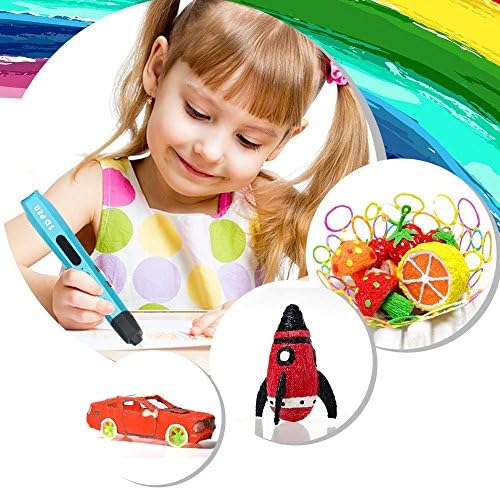 YANGHX 3D Printing Pen with LCD Screen,3D Pen Drawing Printer Pen for 3D Scribbler Printing, Drawing, Doodle Model Making and 3D Modeling