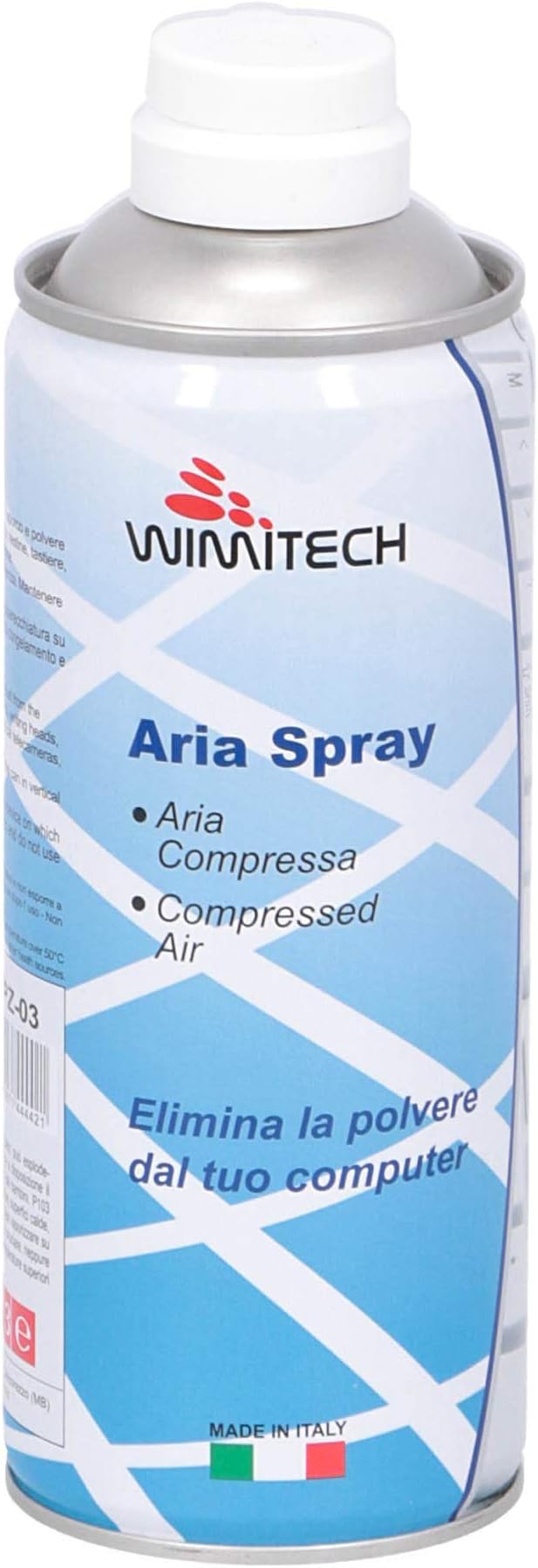 Spray Aria Compressa 100mm - Pulitore Elettronica Per PC E Tastiere - Foto 3