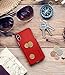 Spigen Thin Fit Designed for Apple iPhone Xs Case (2018) / Designed for Apple iPhone X Case (2017) - Metallic Red