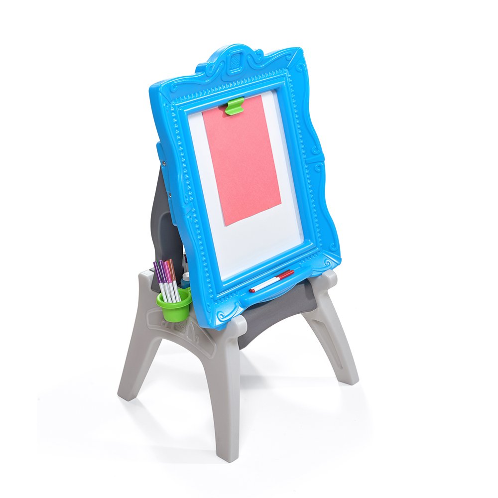 Step 2 483100 Masterpiece Kids Art Easel, Blue Amazon.co.uk Toys & Games