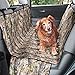 mDesign Camo Pet Car Seat Protector Cover - Deep Forest/Black