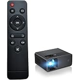 RUOYINKE Remote Control Compatible for CiBest W13 Mini Projector, Video Projector, Portable Small Movie Projector (Not compatible with other brands)