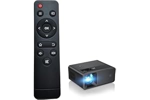 RUOYINKE Remote Control Compatible for CiBest W13 Mini Projector, Video Projector, Portable Small Movie Projector (Not compatible with other brands)
