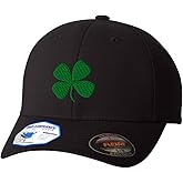 Clover Flexfit Adult Pro-Formance Branded Hat Black Large/X-Large