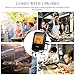 Bluetooth Meat Thermometer, For Grilling Wireless Remote Digital Cooking Thermometer With APP Smart Alarm Grill Thermometer for Kitchen Food Candy BBQ, Carrying Case (Comes with 2 Probes)