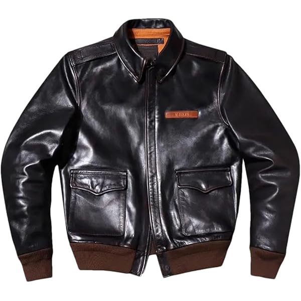 Classic A2 Horsehide Coat Vintage US Air Force Genuine Leather