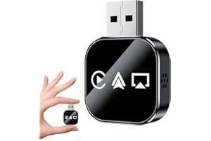 Wireless for Carplay Adapter,2026 Upgrade 3 in 1 Screen Mirror iOS Phone Wired to Wireless for Carplay Adapter, for Seamless 