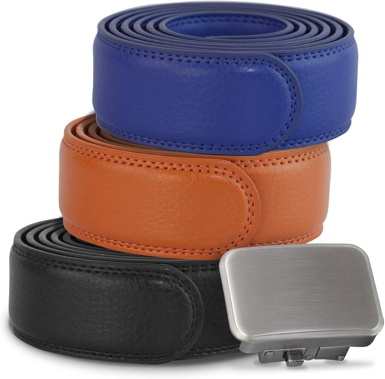 Joseph Elliott Belts Men's Genuine Leather Ratchet Adjustable Golf Belt