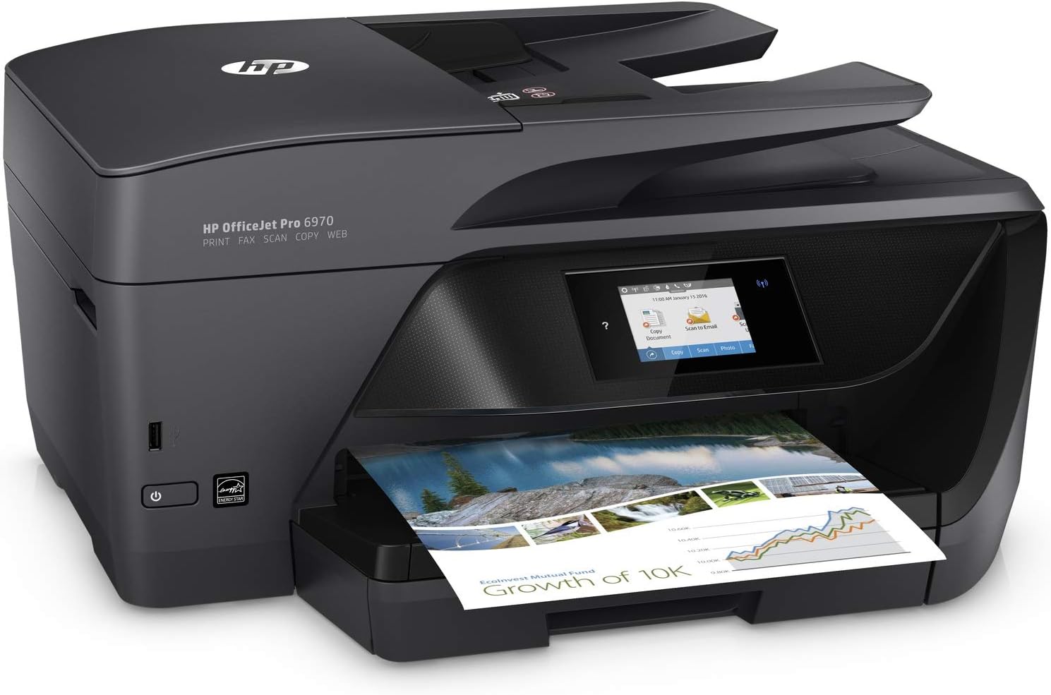 HP OfficeJet Pro 6970 AllinOne Printer 905/905XL Ink P/NJ7K34A