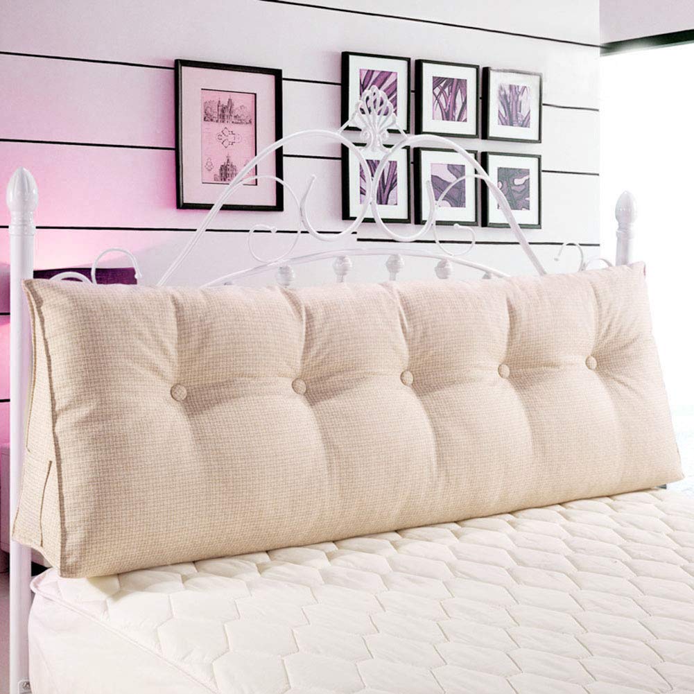 Wowmax Triangular Reading Pillow Large Bolster Headboard Backrest