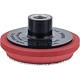 TCP Global 2-3/4" Hook & Loop Grip Backing Plate Pad, 5/8" - 11 Threads - Attach 3" Wool or Foam Buffing and Polishing Pads - Universal Rotary Polisher Backup Pad - Automotive, Polish, Car Detailing