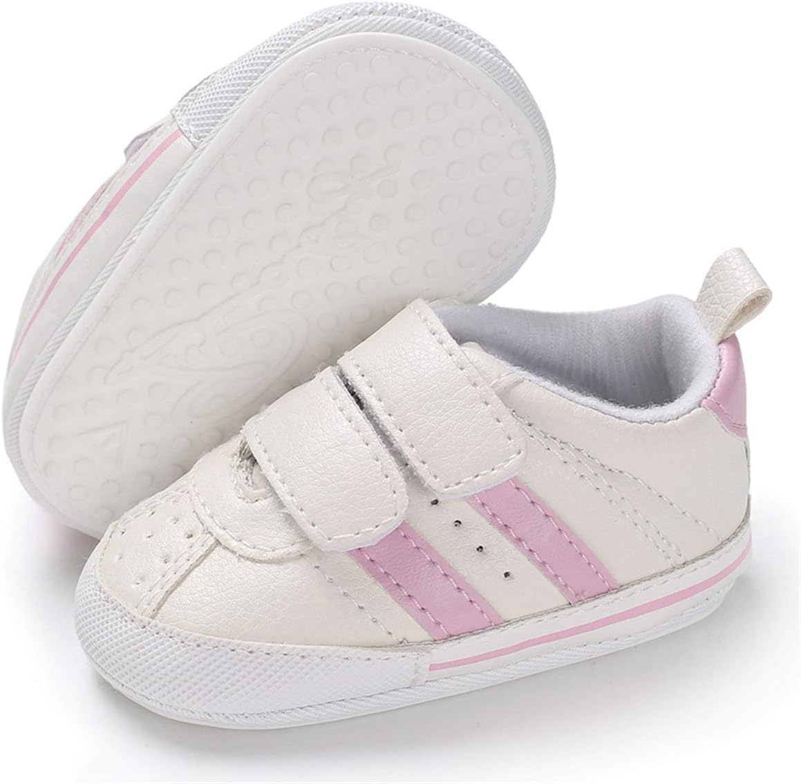Baby Boys Girls Shoes Infant Sneakers Non Slip Rubber Sole Toddler First Walker Outdoor Tennis Crib Dress Shoes