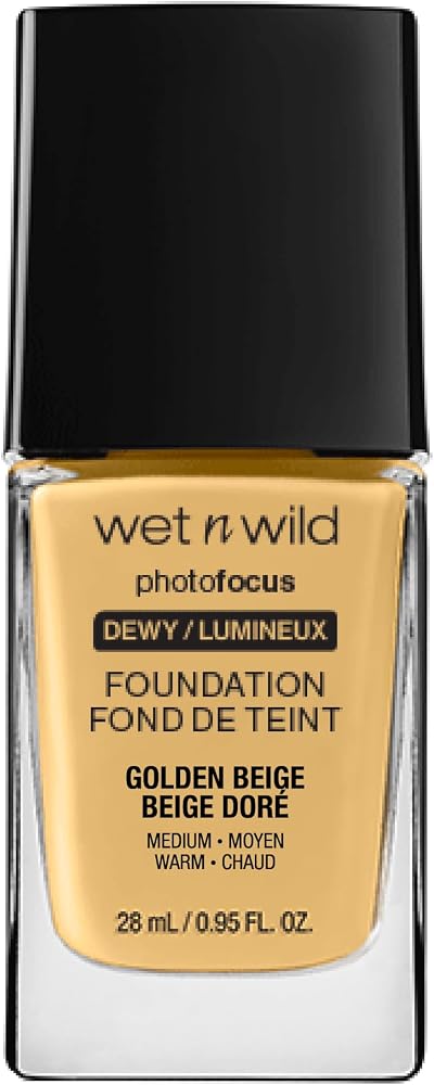 Wet n Wild Photo Focus Dewy Foundation Golden Beige 30 ml Vegan