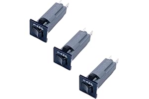 3 Pcs 3 Amp Circuit Breakers, W Series 3 Amp Thermal Circuit Breaker Fuse Quick Connect for Home Boat and Car Repairs