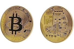 Bitcoin Coins/Toy Coins/Blockchain Cryptocurrency with Original Commemorative Tokens/Commemorative Coin for Cryptocurrency En
