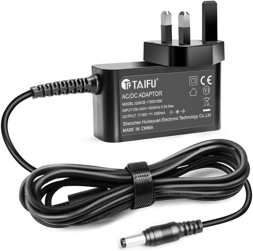 TAIFU 17V AC DC Adapter Power Supply Cord for Bose SoundLink I II, III Wireless Bluetooth Speaker