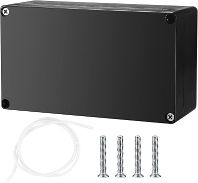 qiwuhai Waterproof IP65 Junction Box 158x90x60mm ABS Surface Mount