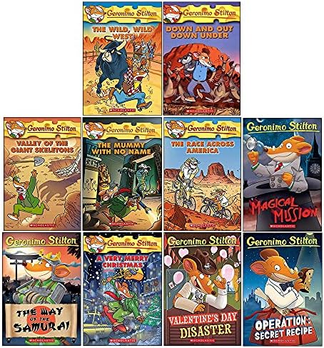 Geronimo Stilton: The 10 Book Collection (Series 5) (Geronimo