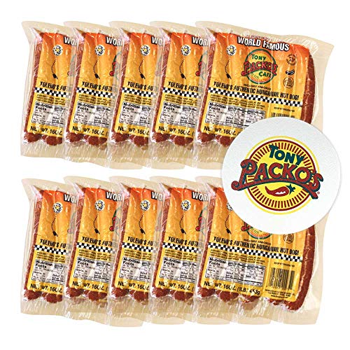 Tony Packo's World Famous Hickory Smoked Authentic Hungarian Hot Dogs