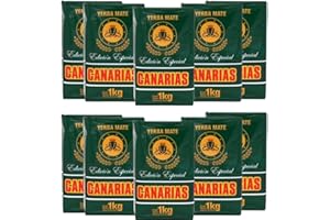 GENERIC 10-Pack Canarias Yerba Mate Tea Special Edition From Uruguay, 1 kg / 2.2 lbs Each Bag