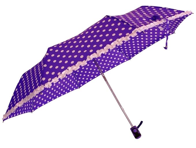 Purple Folding Umbrella (Crystalpurple)