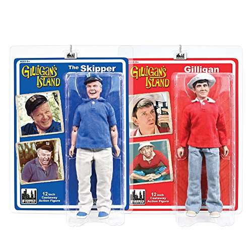 Gilligan's Island 12 Inch Action Figures Series One: Set of 2 Figures
