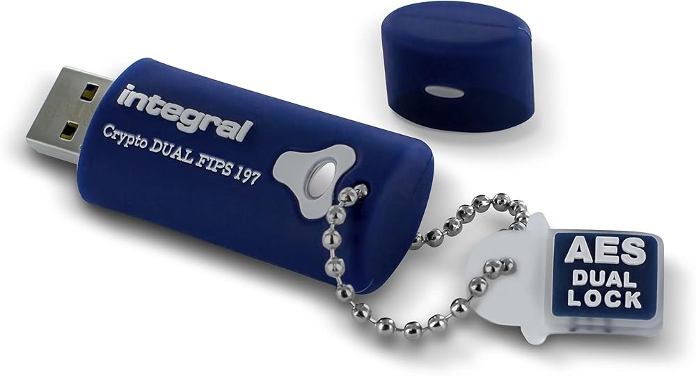 Integral 8GB Crypto-197 256-Bit USB Hardware Encrypted Drive 3.0
